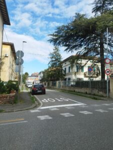 segnaletica orizzontale santa croce sull'arno